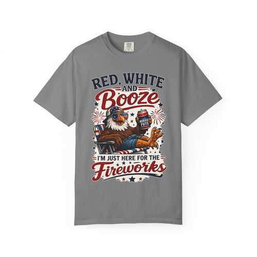 Red, White and Booze Fireworks T-Shirt