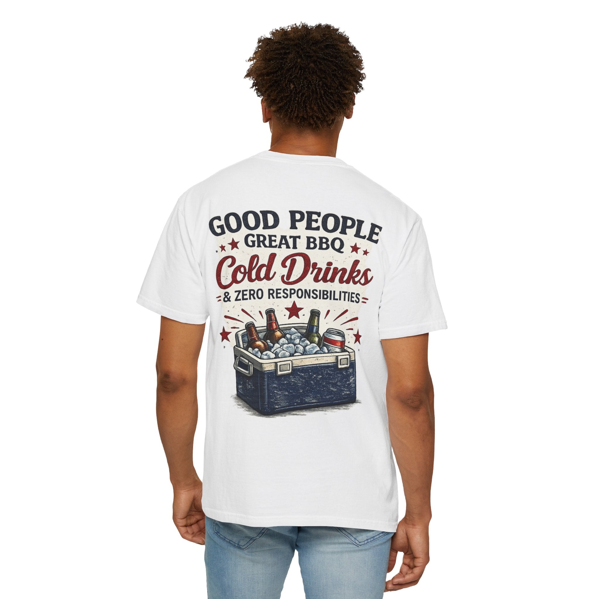 Red, White and Booze Fireworks T-Shirt