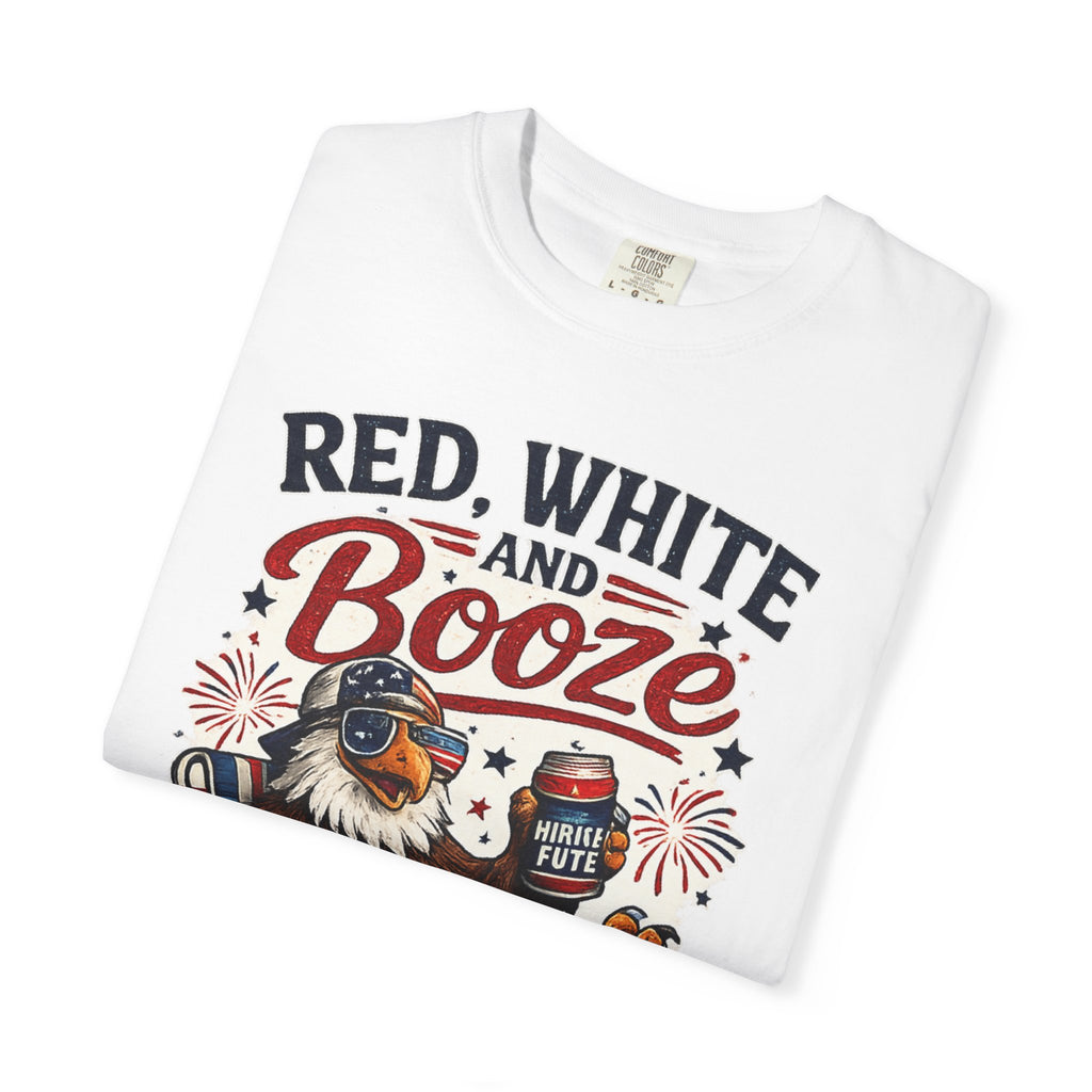 Red, White and Booze Fireworks T-Shirt