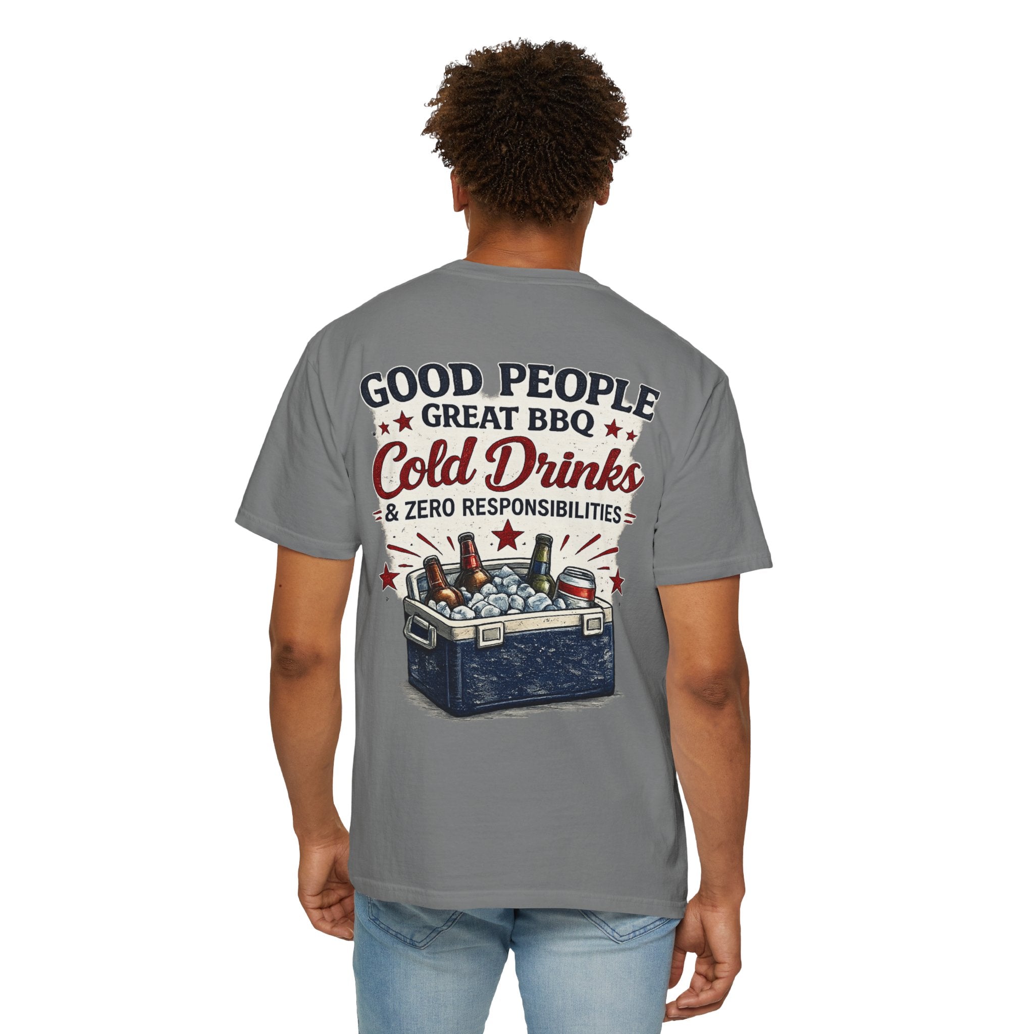 Red, White and Booze Fireworks T-Shirt